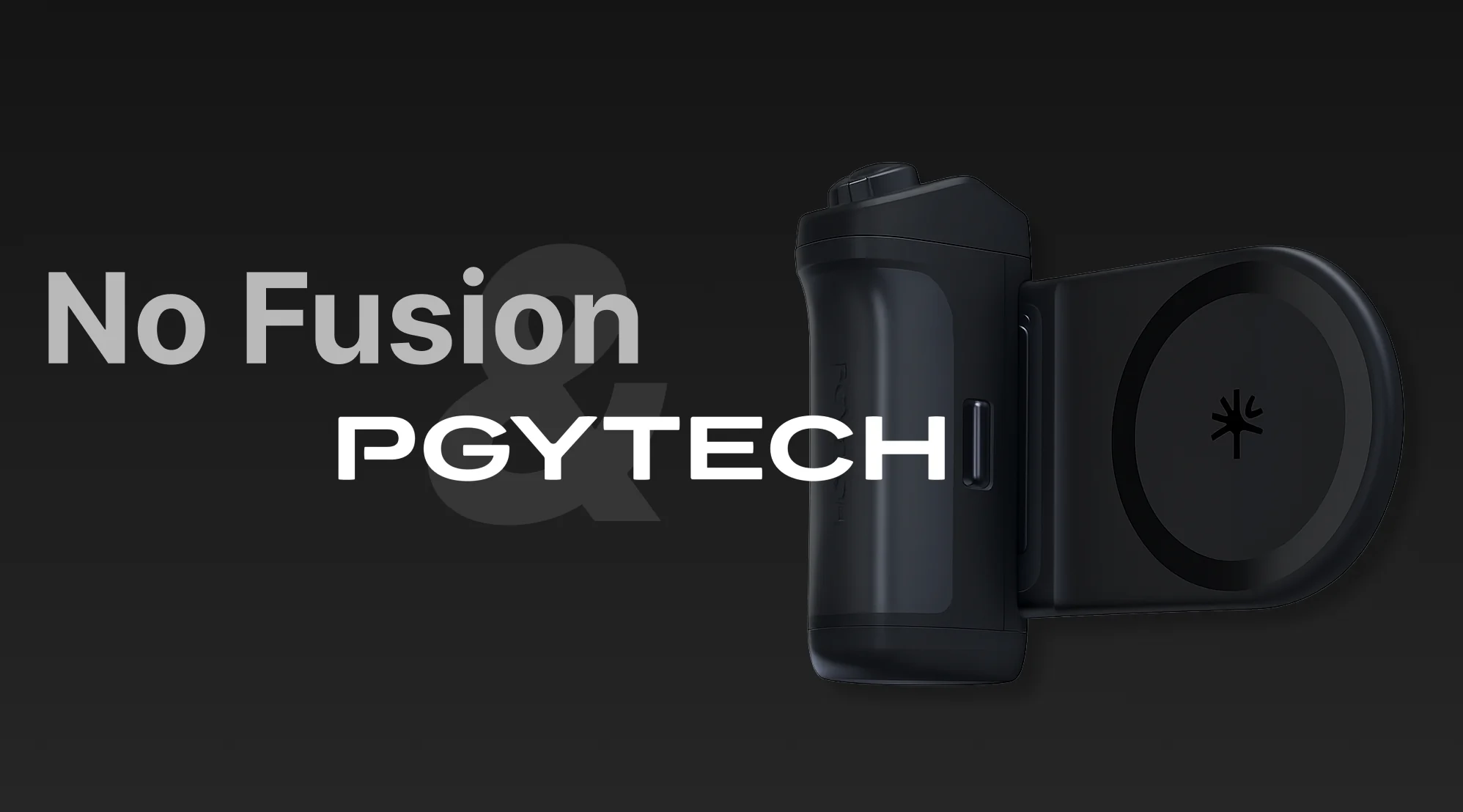 No Fusion 與 PGYTECH 合作推出的 MagCam 2 攝影手柄
